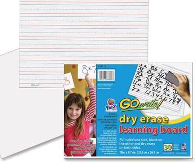 GoWrite! Dry Erase Learning Board - Dry-erase, Two-Sided, 3/4 GoWrite! Dry Erase Learning Board - Dry-erase, Two-Sided, 3/4