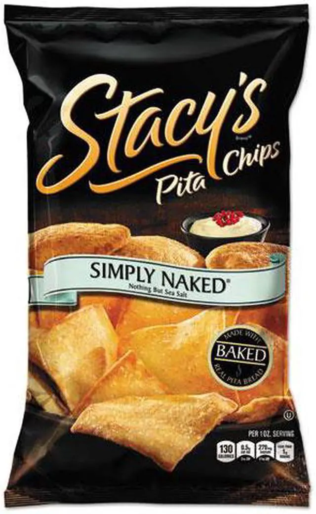Main image of Stacy's Pita Chips 1.5 oz Bag Original 24/Carton 52546