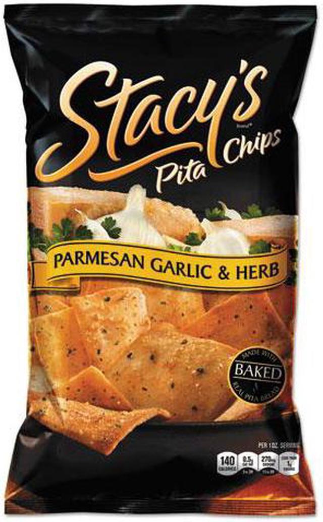 Main image of Stacy's Pita Chips, 1.5 oz Bag, Parmesan Garlic & Herb, 24/Carton