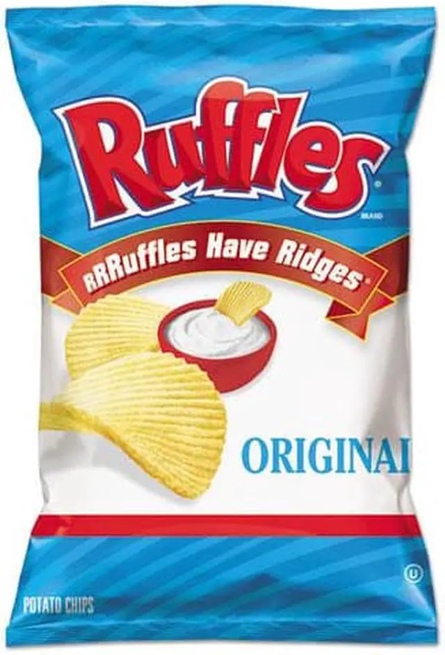 Main image of Ruffles Original Potato Chips, 1.5 oz Bag, 64/Carton