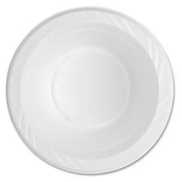 Alt view image 2 of 9 - Plastic Bowls 12oz 125/PK White