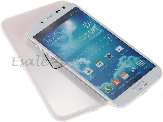 Alt view image 5 of 6 - Qi Wireless White Charger Charging Pad Black Receiver for Samsung Galaxy S4