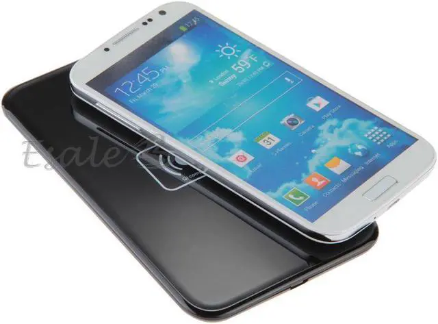 Alt view image 5 of 6 - Qi Wireless Charger Charging Pad+Receiver for Samsung Galaxy NOTE2 N7100