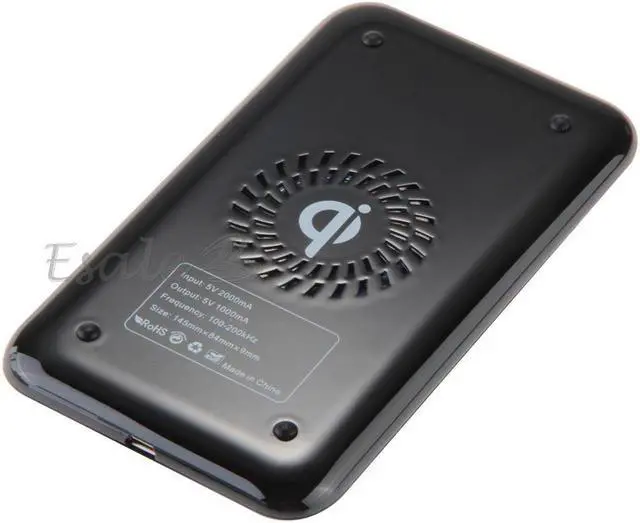 Alt view image 6 of 6 - Qi Wireless Charger Charging Pad+Receiver for Samsung Galaxy NOTE2 N7100