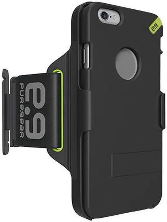 Alt view image 2 of 5 - 60780PG HIP Sports Armband iPhone 6 Black/Green