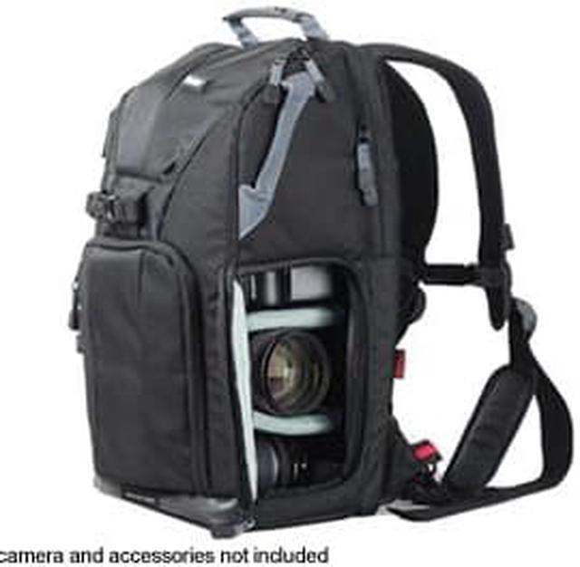 Alt view image 5 of 19 - Vivitar DKS-18 Photo/SLR/Laptop Sling Backpack - Black