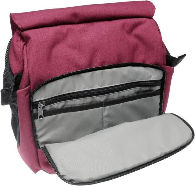 Alt view image 4 of 12 - Case Logic Reflexion Digital SLR Camera & Tablet Messenger Bag (Pomegranate)