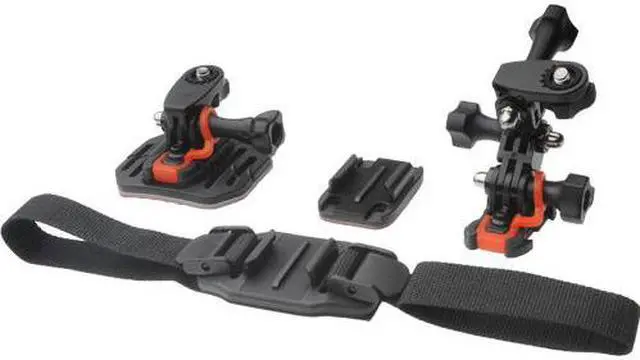 Main image of Vivitar Pro Series Curved Helmet, Flat Surface & Vented Helmet Mounts for GoPro & All Action Cameras
