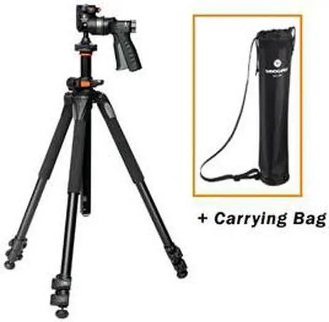 Alt view image 3 of 20 - Vanguard Aluminum Tripod Alta Pro 263AT w/ GH 100 Pistol Grip Ball Head,