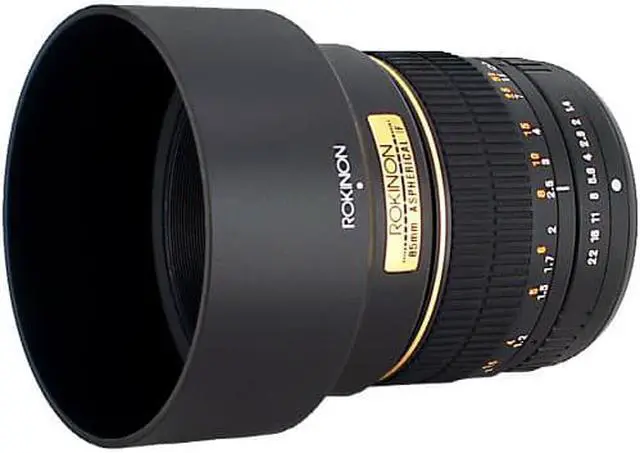 Alt view image 4 of 15 - Rokinon 85Mc Camera Lens 85Mm F1.4 Aspherical Lens for Canon