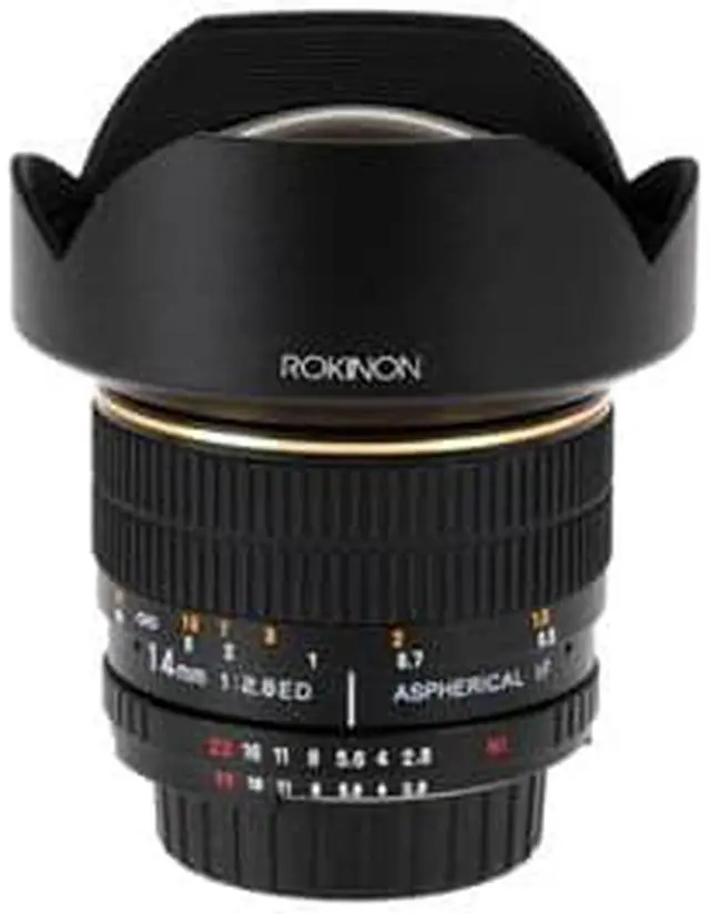 Alt view image 2 of 20 - Rokinon 14mm f/2.8 IF ED UMC Lens For Canon EF (FE14M-C)