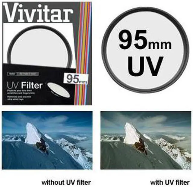Main image of Vivitar 95mm UV Glass Filter