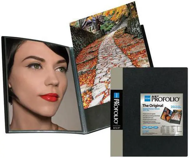 Alt view image 2 of 5 - ITOYA ART Profolio 8 1/2 x 11 Storage/Display Book Portfolio (48 Sleeves/96 Views)