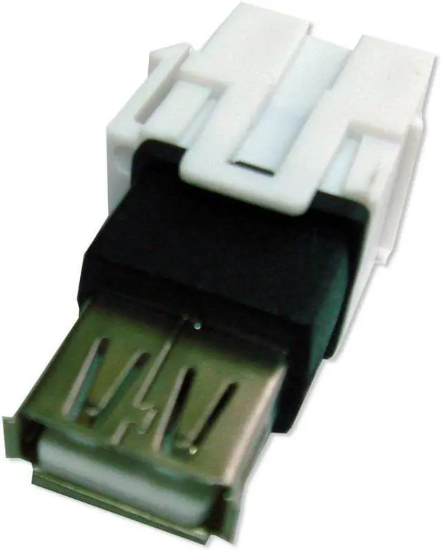 Alt view image 2 of 2 - USB A F Keystone Insert