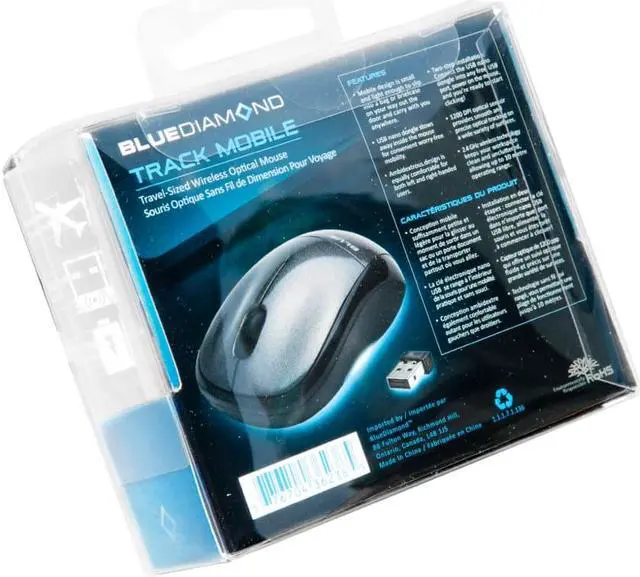 Alt view image 3 of 3 - Track Mobile- Travel Wireless Mouse, SL