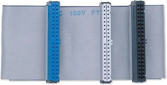 Alt view image 2 of 2 - ATA66100 2 Drive PVC IDE Cable - 3ft