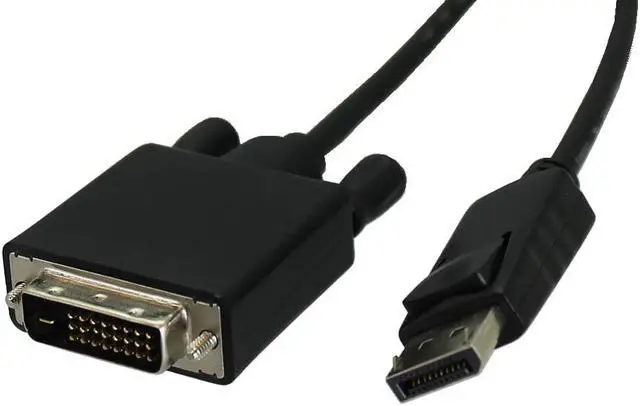 Alt view image 2 of 2 - Displayport to DVI-D Cable M/M - 6ft