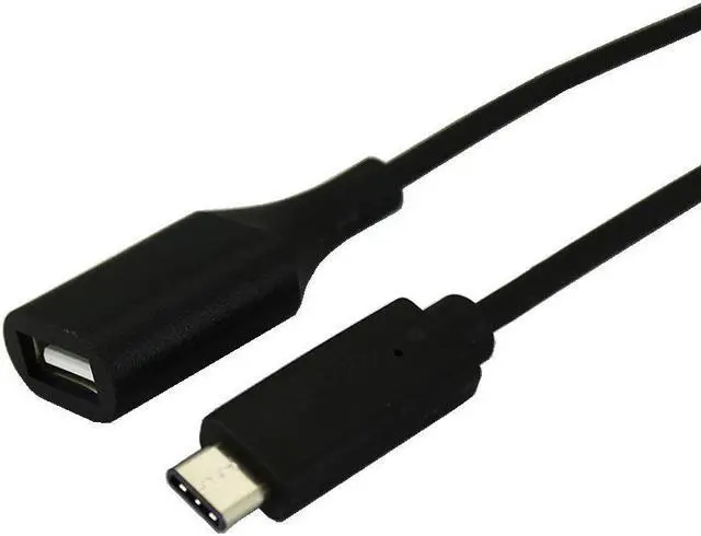 Main image of USB 2.0 C Male to A Female, 3ft