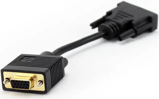Alt view image 2 of 2 - DVI-I Male to VGA Female Adapter Cable