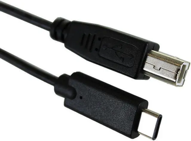 Main image of USB 2.0 C Male to B Male, 3ft