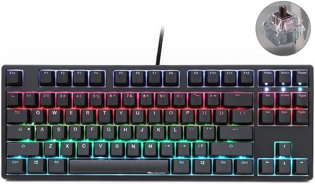 Ducky One RGB Tenkeyless Mechanical Keyboard - Cherry MX Brown
