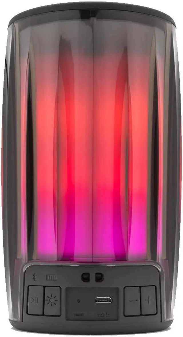 Alt view image 2 of 18 - iHome Bluetooth Color Changing Portable Speaker Black Speakers and Alarm Clocks