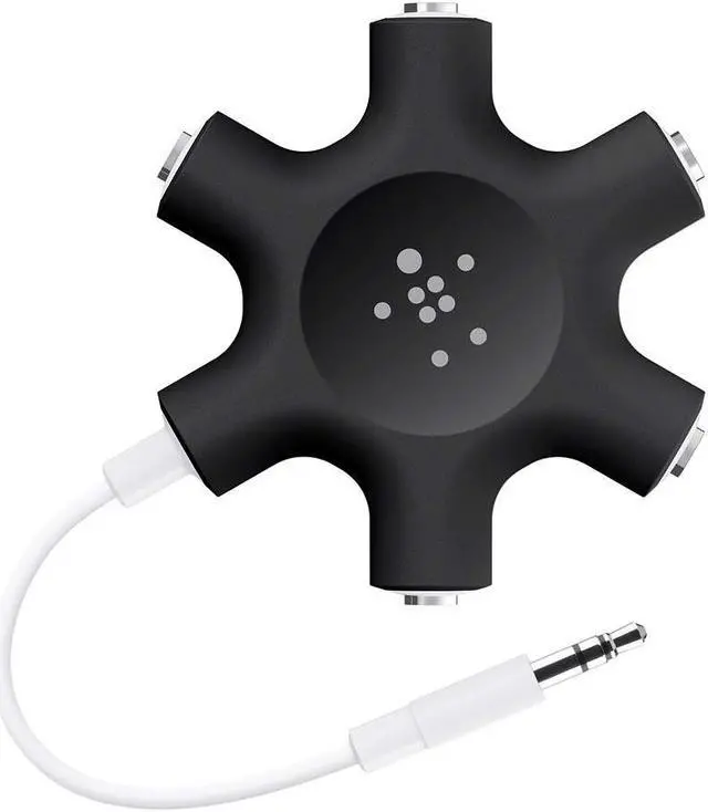 Alt view image 3 of 6 - ROCKSTAR MULTI 5 WAY SPLITTER  WHITE