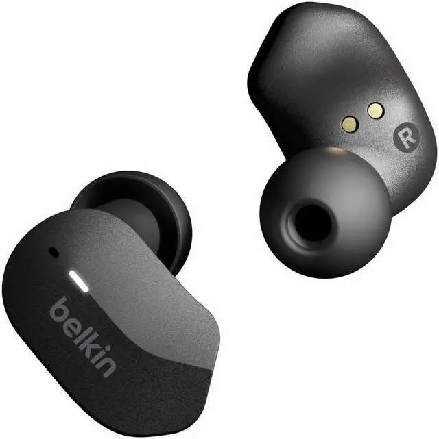 Alt view image 5 of 17 - Belkin AUC001BTBK SoundForm True Wireless In-Ear Headphones - Black