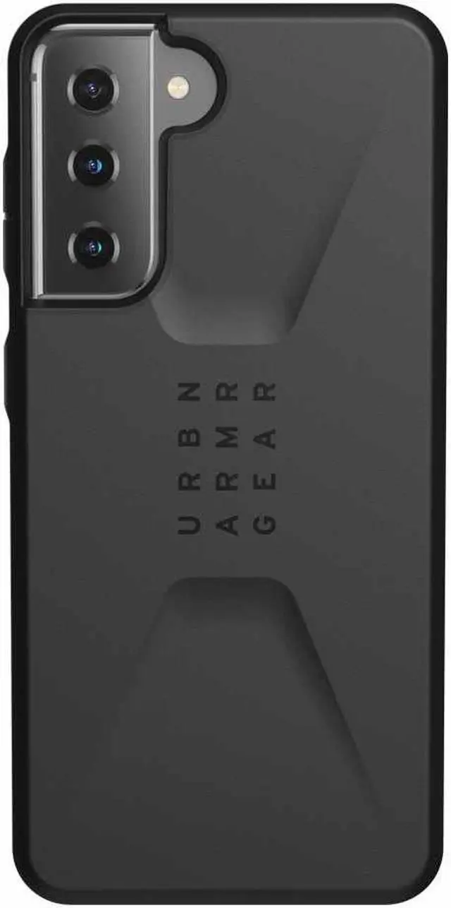 Alt view image 8 of 14 - UAG Designed for Samsung Galaxy S21 5G Case [6.2-inch Screen] Sleek Ultra-Thin Shock-Absorbent Civilian Protective Cover, Black