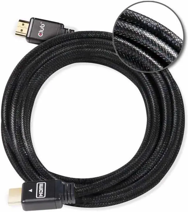 Alt view image 7 of 16 - Club 3D Cac-2313 Hdmi Audio/Video Cable With Ethernet