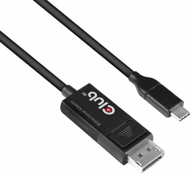 Alt view image 6 of 15 - Club 3D Usb Type C Cable To Dp 1.4 8K60hz M/M 1.8M/5.9Ft