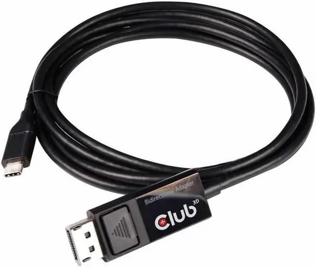Alt view image 5 of 15 - Club 3D Usb Type C Cable To Dp 1.4 8K60hz M/M 1.8M/5.9Ft