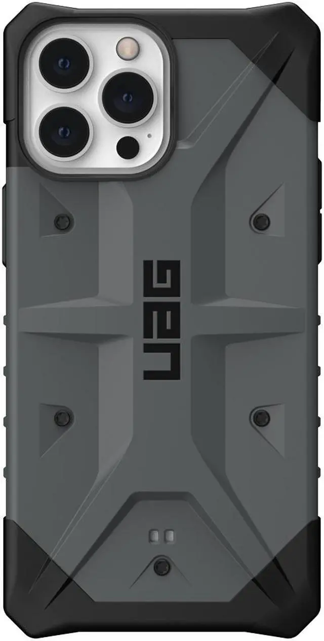 Alt view image 6 of 10 - UAG iPhone 13 Pro Case [6.1-inch screen] Rugged Lightweight Slim Shockproof Pathfinder Protective Cover, Silver