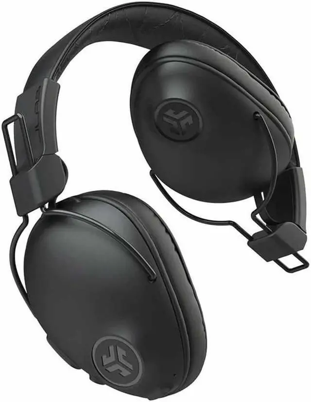 Alt view image 9 of 16 - jlab studio pro bluetooth wireless over-ear headphones | 50+ hour bluetooth 5 playtime | eq3 sound | ultra-plush faux leather & cloud foam cushions | track and volume controls | bl