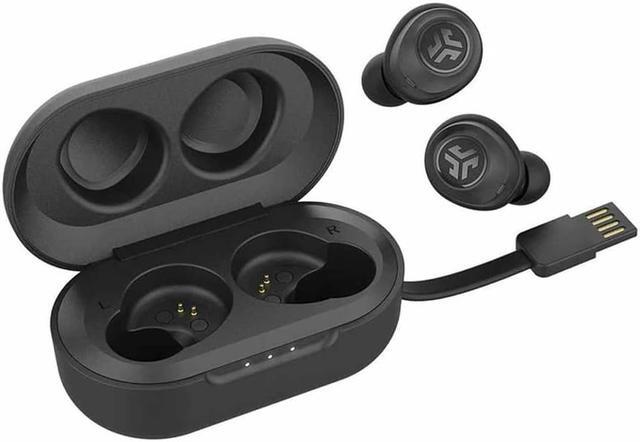 Alt view image 19 of 20 - JLab EBJBUDSAIRBLK82 Audio JBuds Air True Wireless Signature Bluetooth Earbuds
