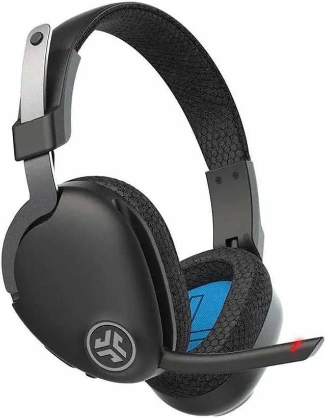 Alt view image 3 of 6 - JLab Jbuds Work Wireless Over-Ear Headset - Mono, Stereo - Mini-phone (3.5mm) - Wired/Wireless - Bluetooth - 30 ft - 32 Ohm - 20 Hz - 20 kHz - Over-the-ear - Binaural - Ear-cup - Condenser, Noise ...