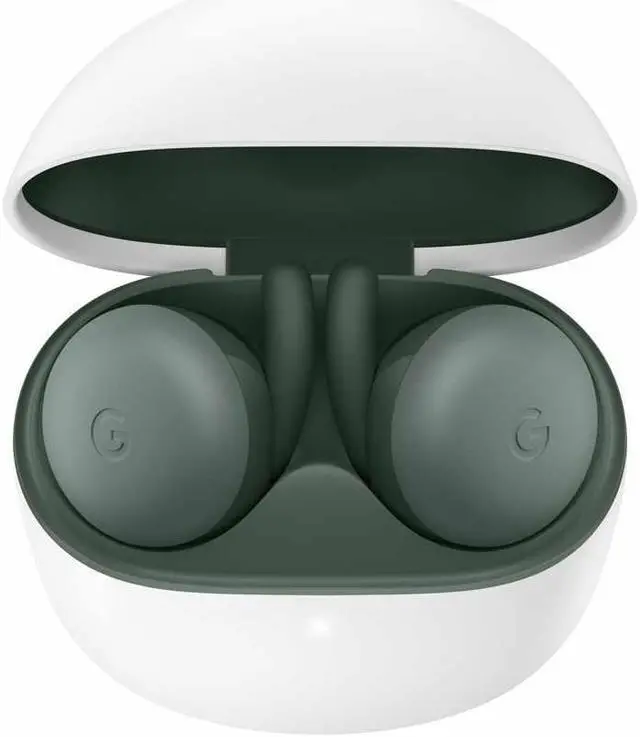 Alt view image 15 of 20 - Google Pixel Buds A-Series True Wireless In-Ear Headphones, Dark Olive (GA02372-US)