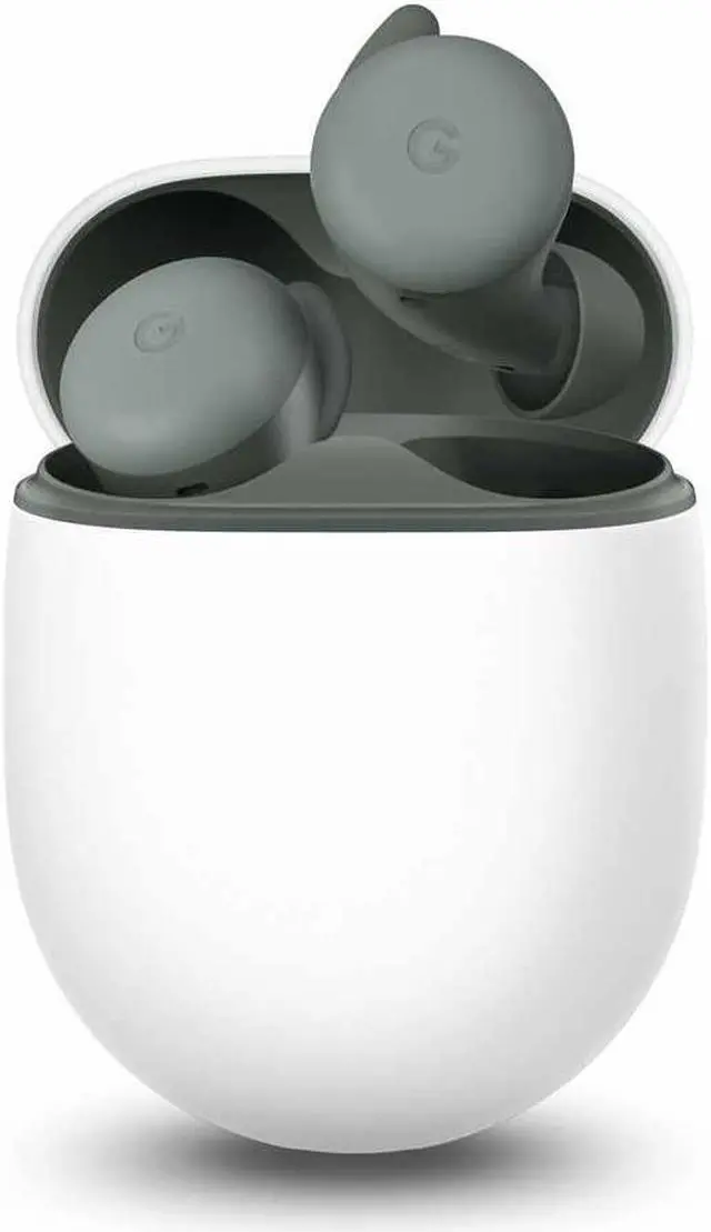 Alt view image 14 of 20 - Google Pixel Buds A-Series True Wireless In-Ear Headphones, Dark Olive (GA02372-US)