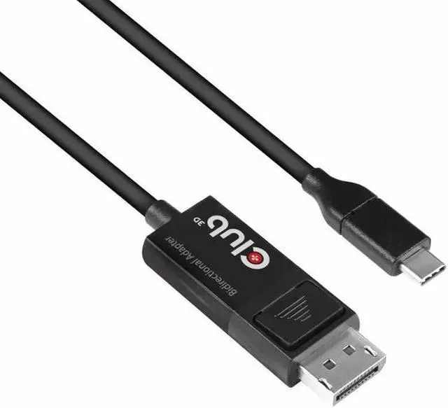 Alt view image 9 of 15 - Club 3D Usb Type C Cable To Dp 1.4 8K60hz M/M 1.8M/5.9Ft