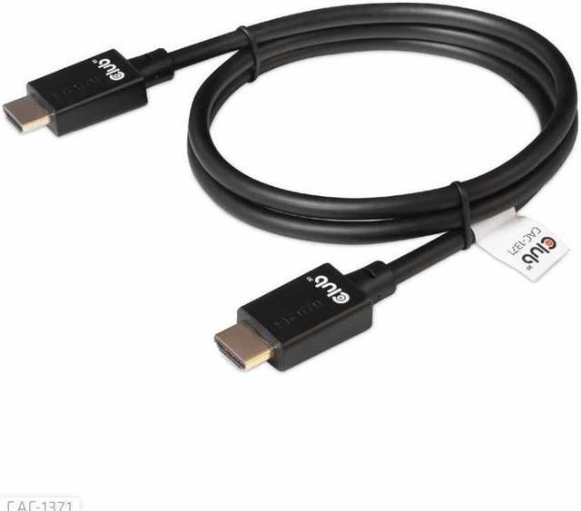 Alt view image 10 of 20 - Club 3D Ultra High Speed HDMI™ Cable 10K 120Hz 48Gbps M/M 1 m./3.28 ft.