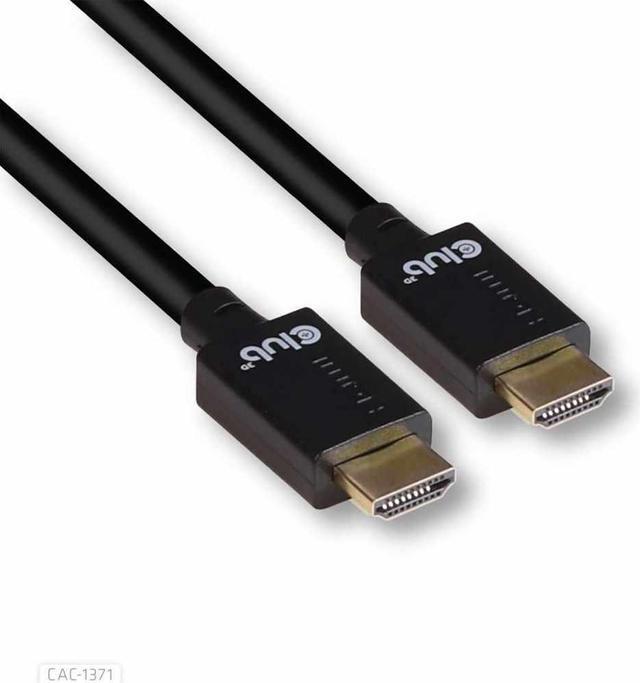 Alt view image 11 of 20 - Club 3D Ultra High Speed HDMI™ Cable 10K 120Hz 48Gbps M/M 1 m./3.28 ft.