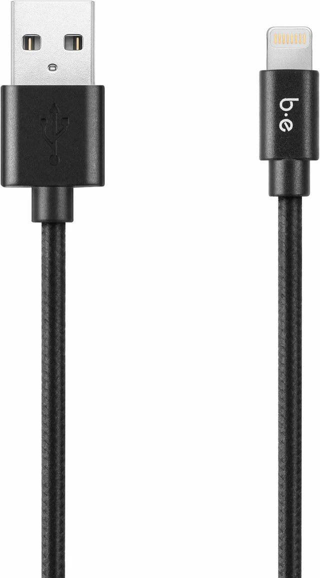 Alt view image 7 of 8 - Ventev ChargeSync (10ft) USB-C to Lightning 8-Pin Cable for iPhones - Steel