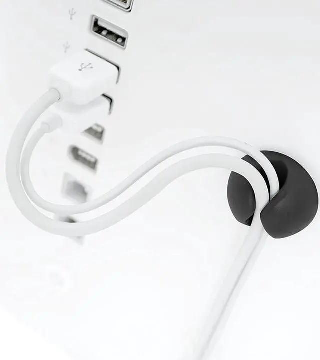 Alt view image 6 of 6 - Blue Lounge 6-pack Cable Drop Black 15-210