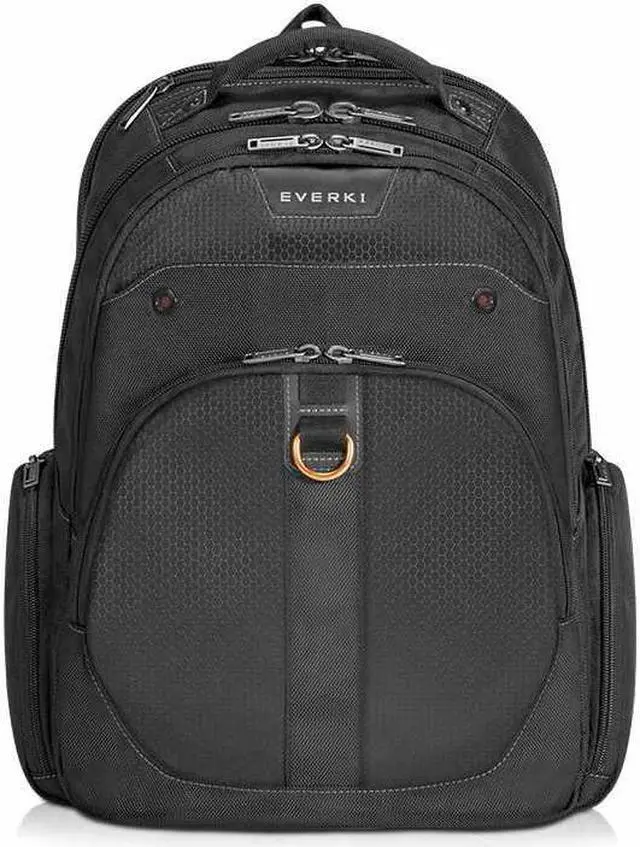 Alt view image 12 of 20 - Everki EKP121S15 15.6in Atlas Checkpoint Friendly Laptop Backpack Black