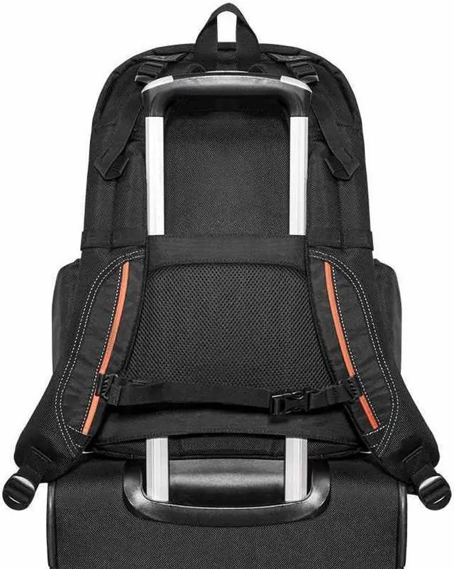 Alt view image 14 of 20 - Everki EKP121S15 15.6in Atlas Checkpoint Friendly Laptop Backpack Black