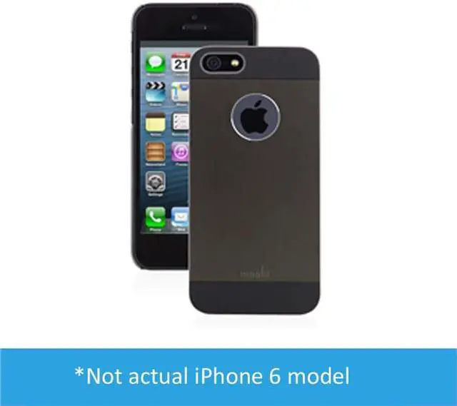 Alt view image 2 of 14 - 99MO079021 iGlaze Armour iPhone 6 Black