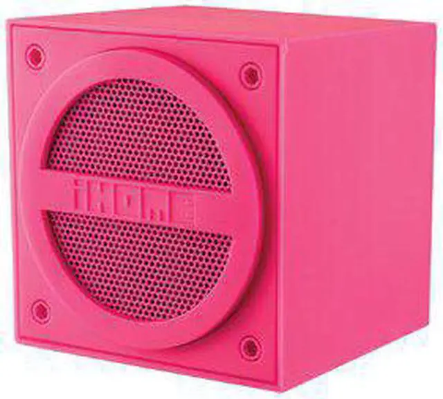 Alt view image 2 of 11 - iHome iBT16PPC Mini Speaker Cube (Pink)