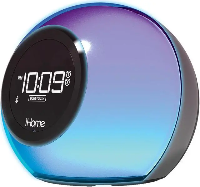 Alt view image 2 of 13 - iHome iBT29 Color Changing Dual Alarm Clock Radio With Bluetooth (Black)