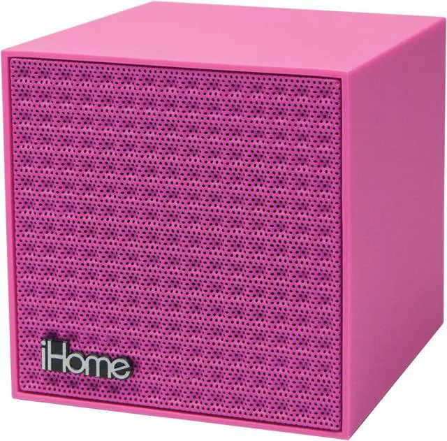Alt view image 6 of 11 - iHome iBT16PPC Mini Speaker Cube (Pink)