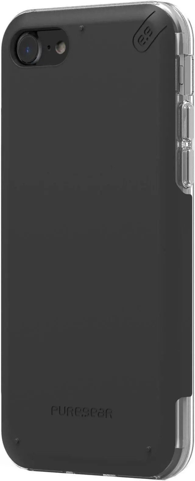 Main image of PureGear DualTek Pro Matte Black Case Cover for Apple iPhone SE 2020